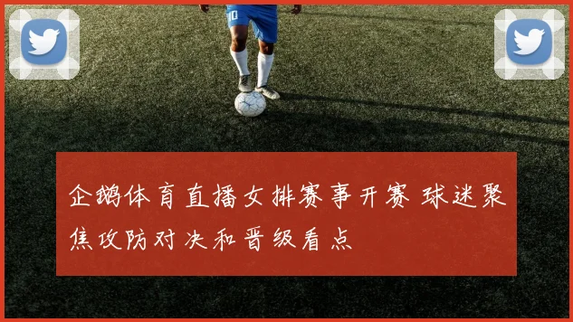 企鹅体育直播女排赛事开赛 球迷聚焦攻防对决和晋级看点